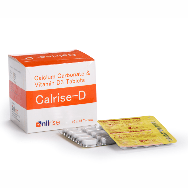 Calcium Carbonate Vitamin D3 with Zinc Tablets, 10 X15 Tabets at best price  in Jodhpur